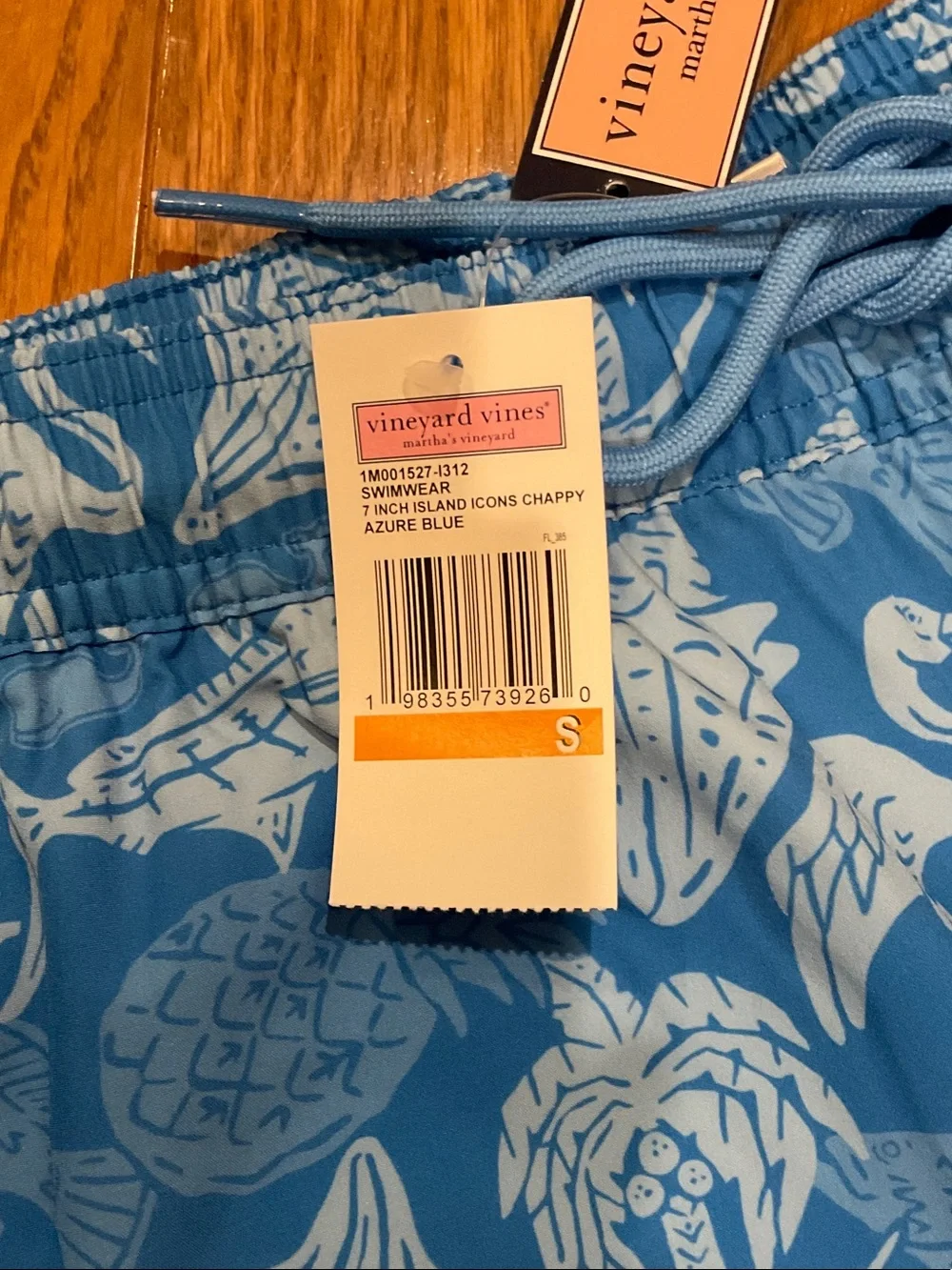 Vineyards Vines Tropical Print Swim Trunks